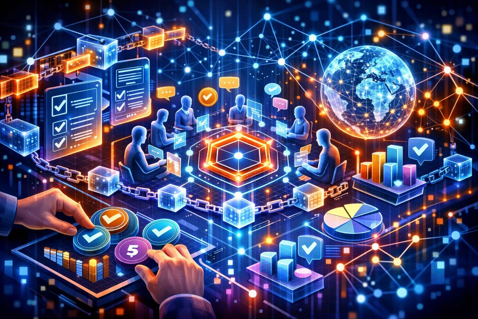 erfahren sie, wie autonome daos die governance digitaler ökosysteme revolutionieren und welche rolle sie bei der dezentralen entscheidungsfindung spielen.