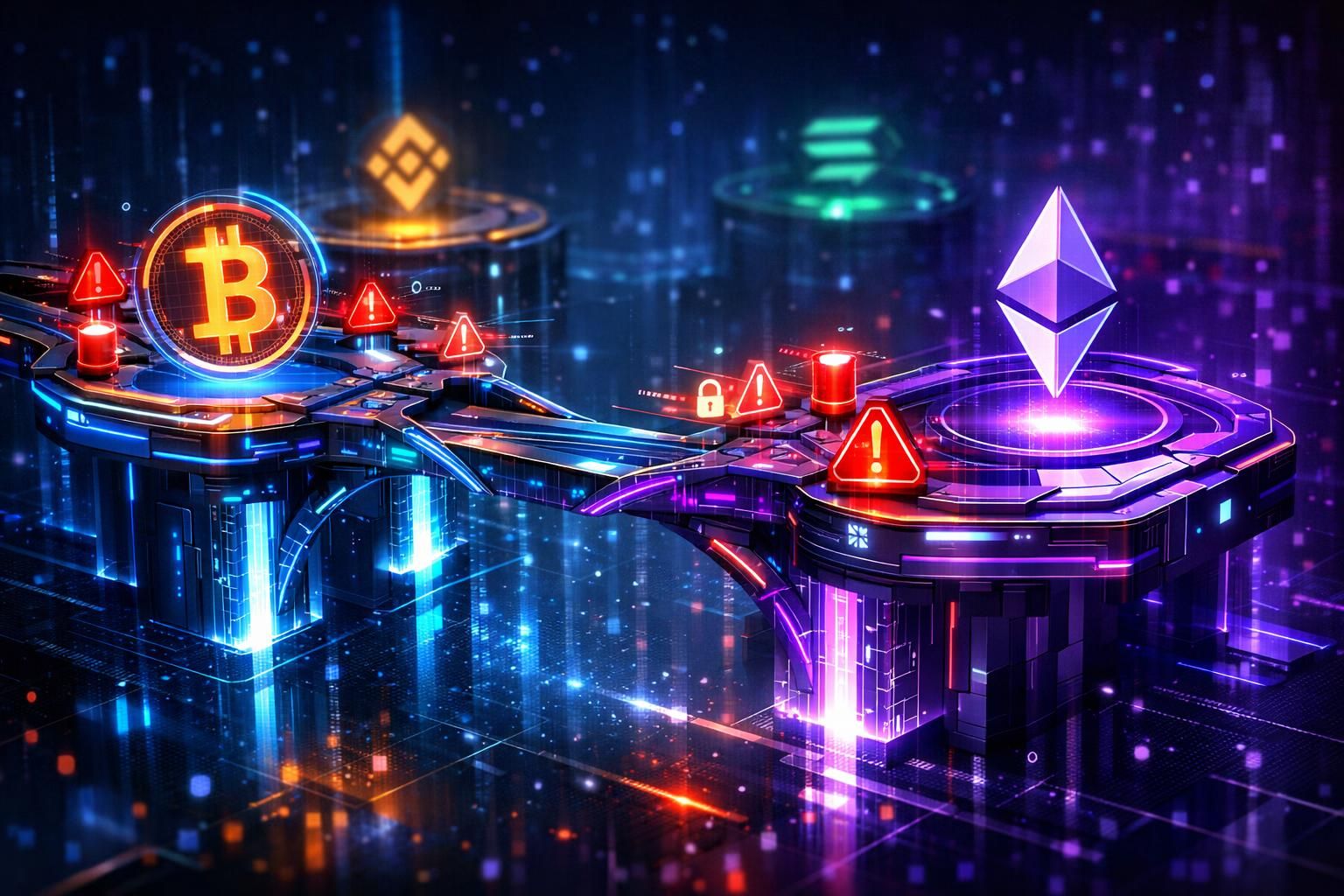 entdecken sie die neuen risiken, die durch cross-chain-bridges in einem multi-chain-ökosystem entstehen, und wie sie sicherheit und integrität beeinflussen.