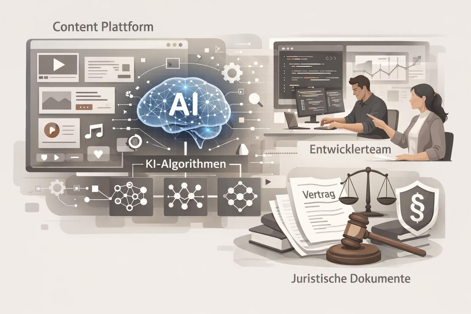 erfahren sie, wie content-plattformen sich im spannungsfeld zwischen künstlicher intelligenz und urheberrecht entwickeln und welche herausforderungen und chancen dabei entstehen.